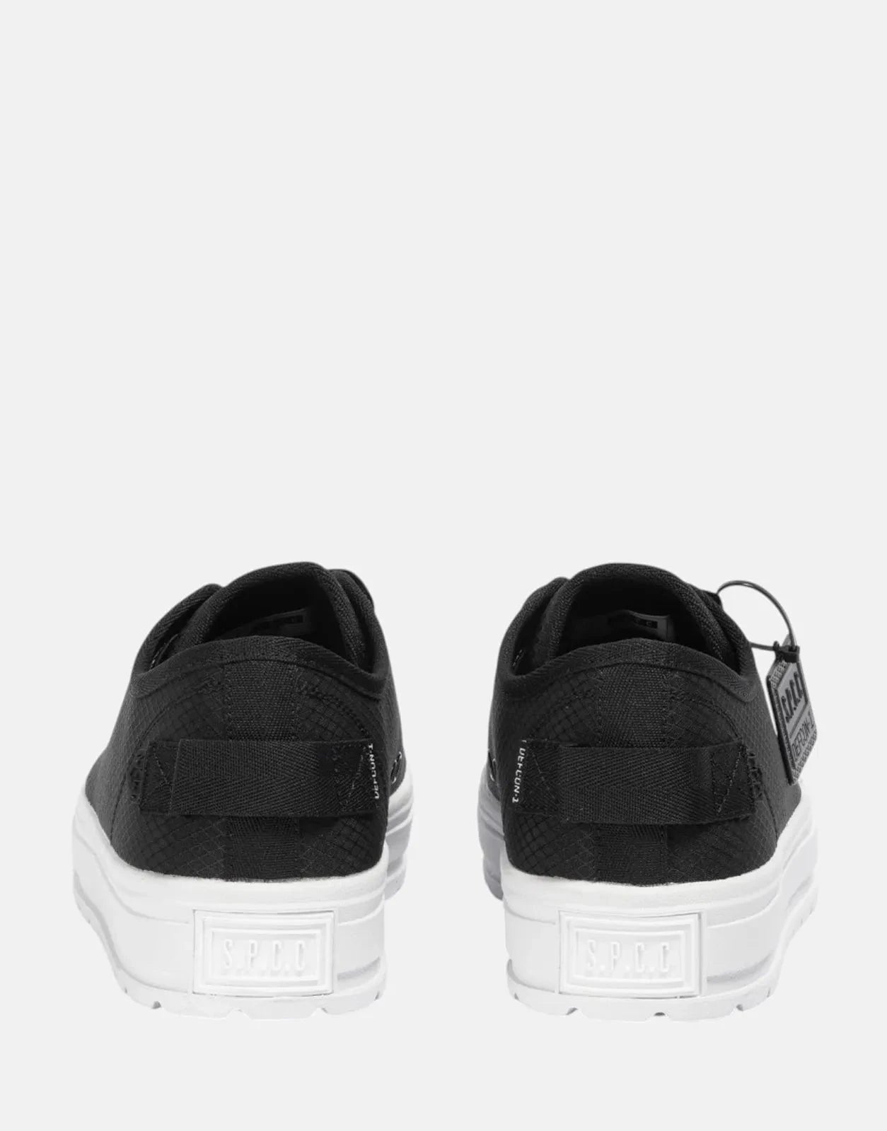 SPCC Surge Defcon Lo Black/White Sneakers - Subwear