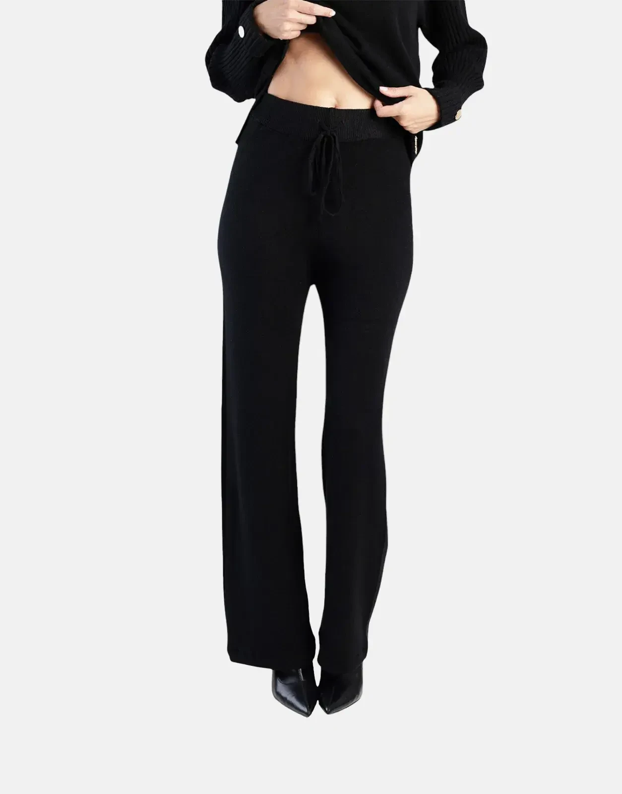 Sissy Boy Basic Wide-Leg Knit Pants - Subwear