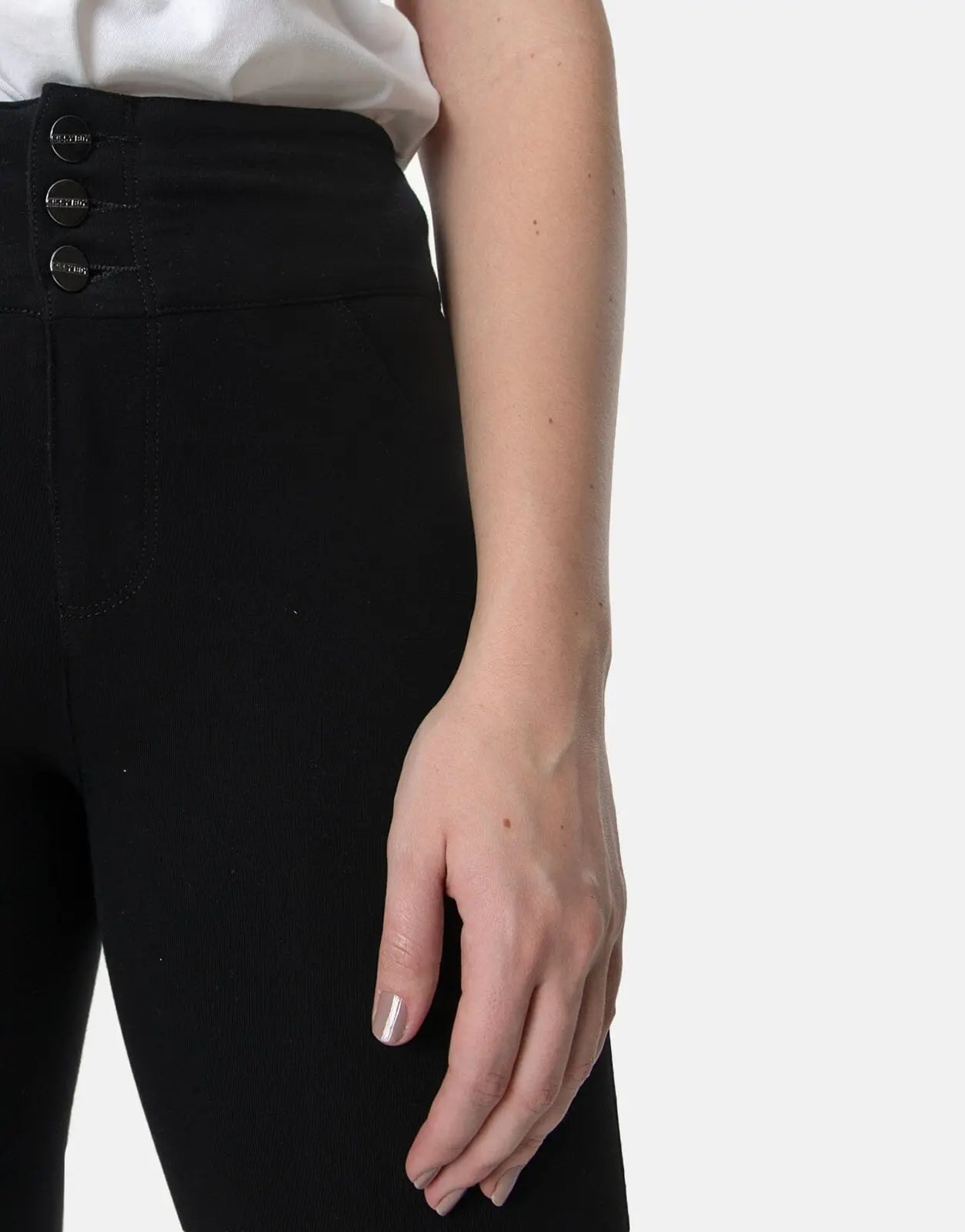 Sissy Boy High Rise Exposed Button Jeans - Subwear