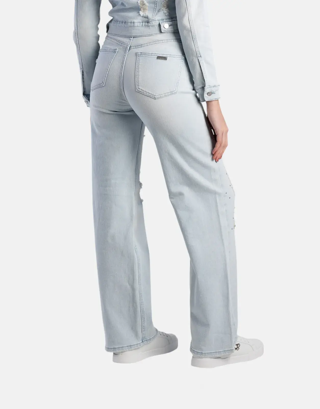 Sissy Boy High Waist Wide Leg Jeans Lt Vintage - Subwear