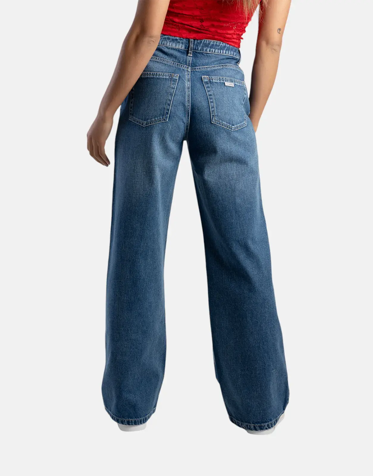 Sissy Boy Low Waist Baggy Jeans Med Vintage - Subwear