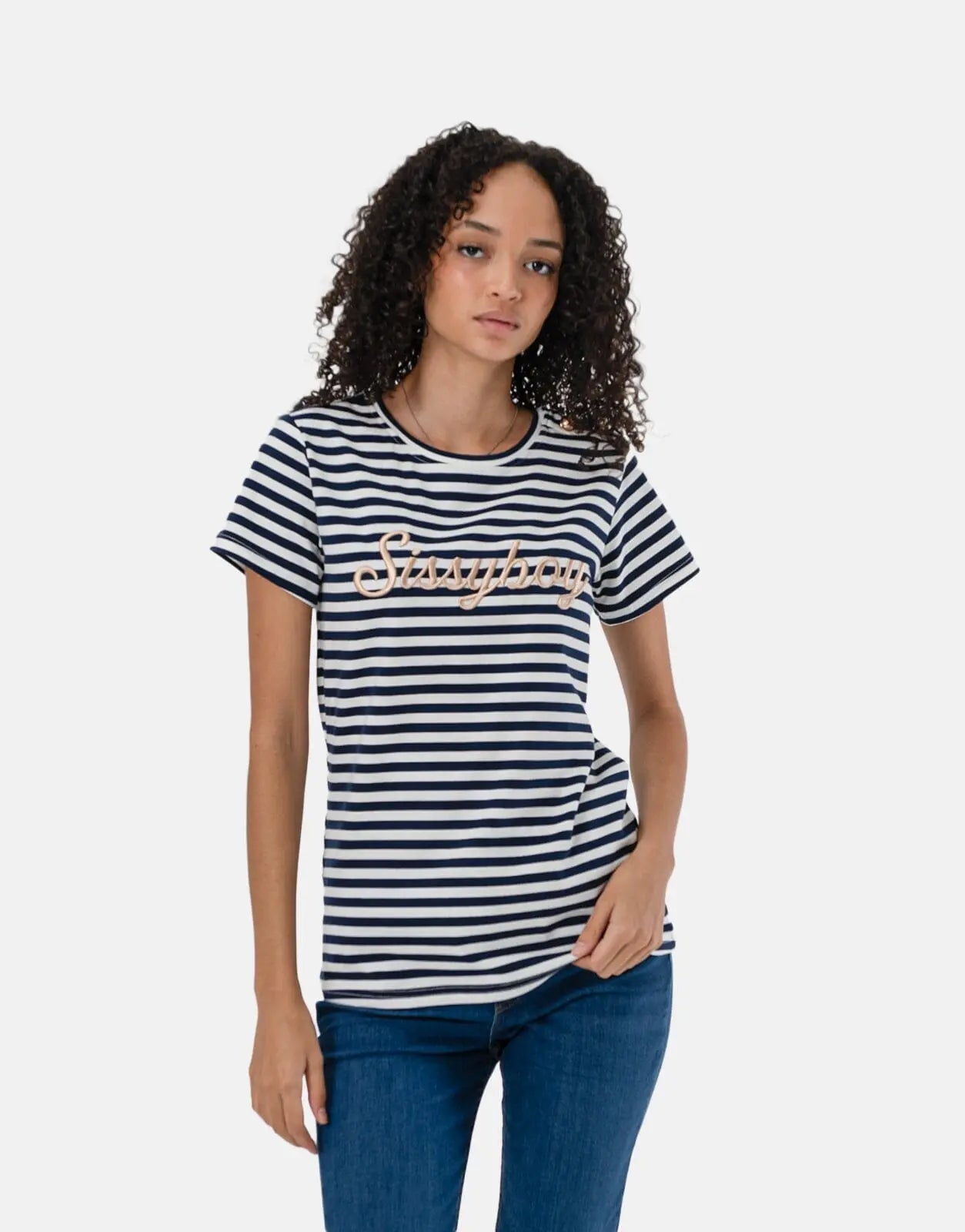 Sissy Boy Raised Embroidery T-Shirt - Subwear