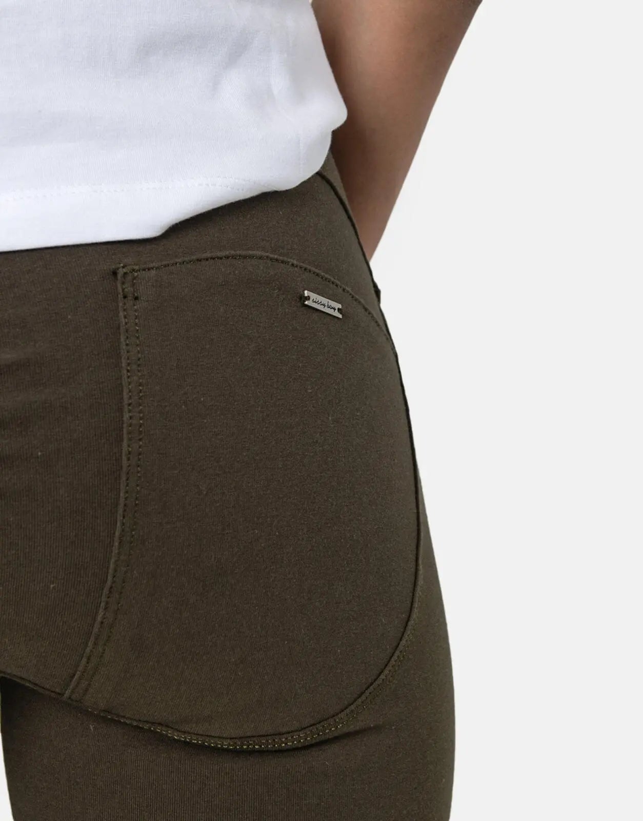 Sissy Boy Sculpt Knit Jegging Khaki - Subwear