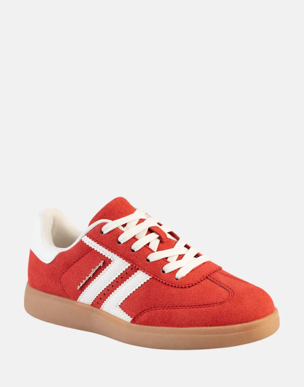 Sissy Boy Stitch Red Gum Outsole Sneakers - Subwear