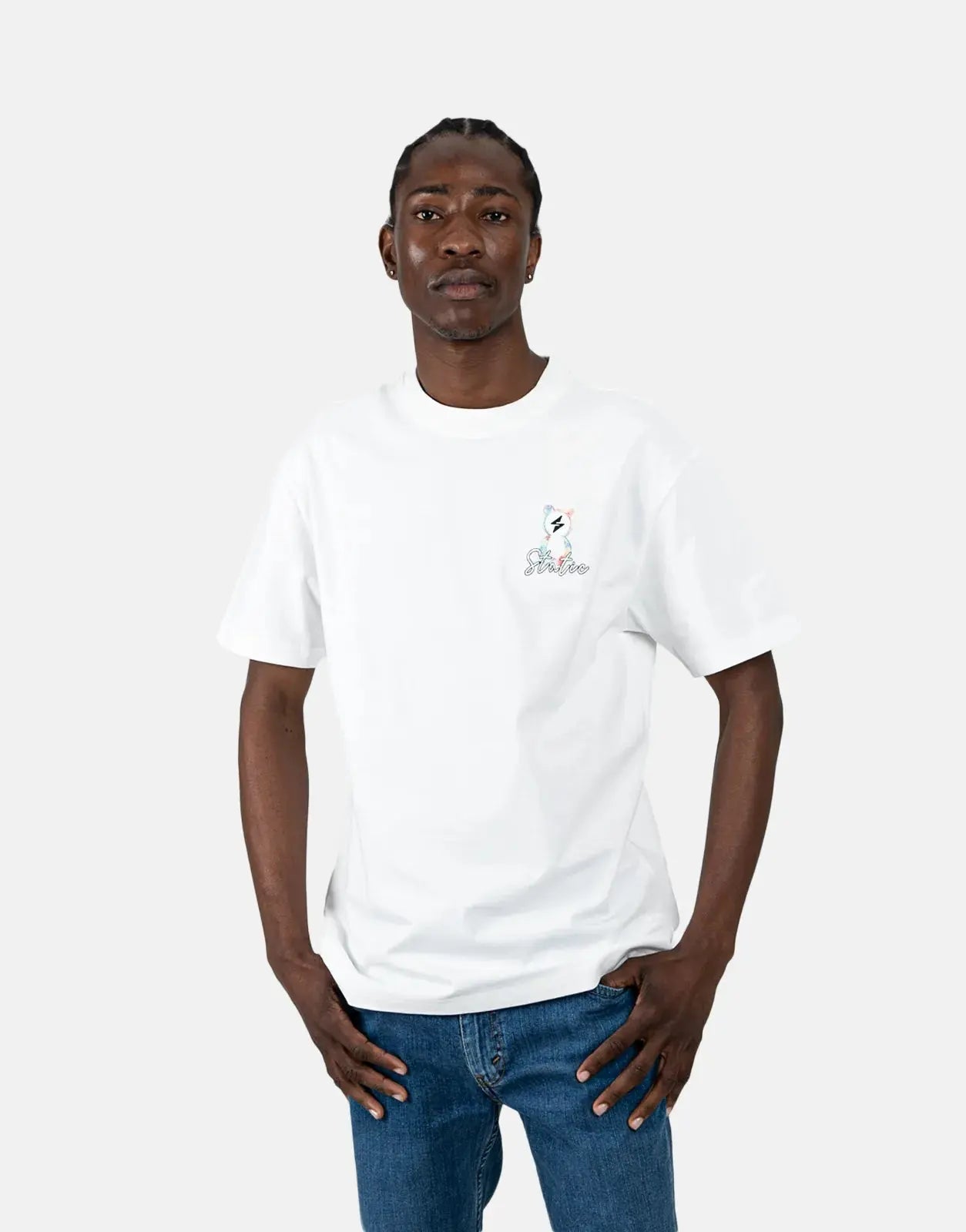 Static Energie Gruner White T-Shirt - Subwear