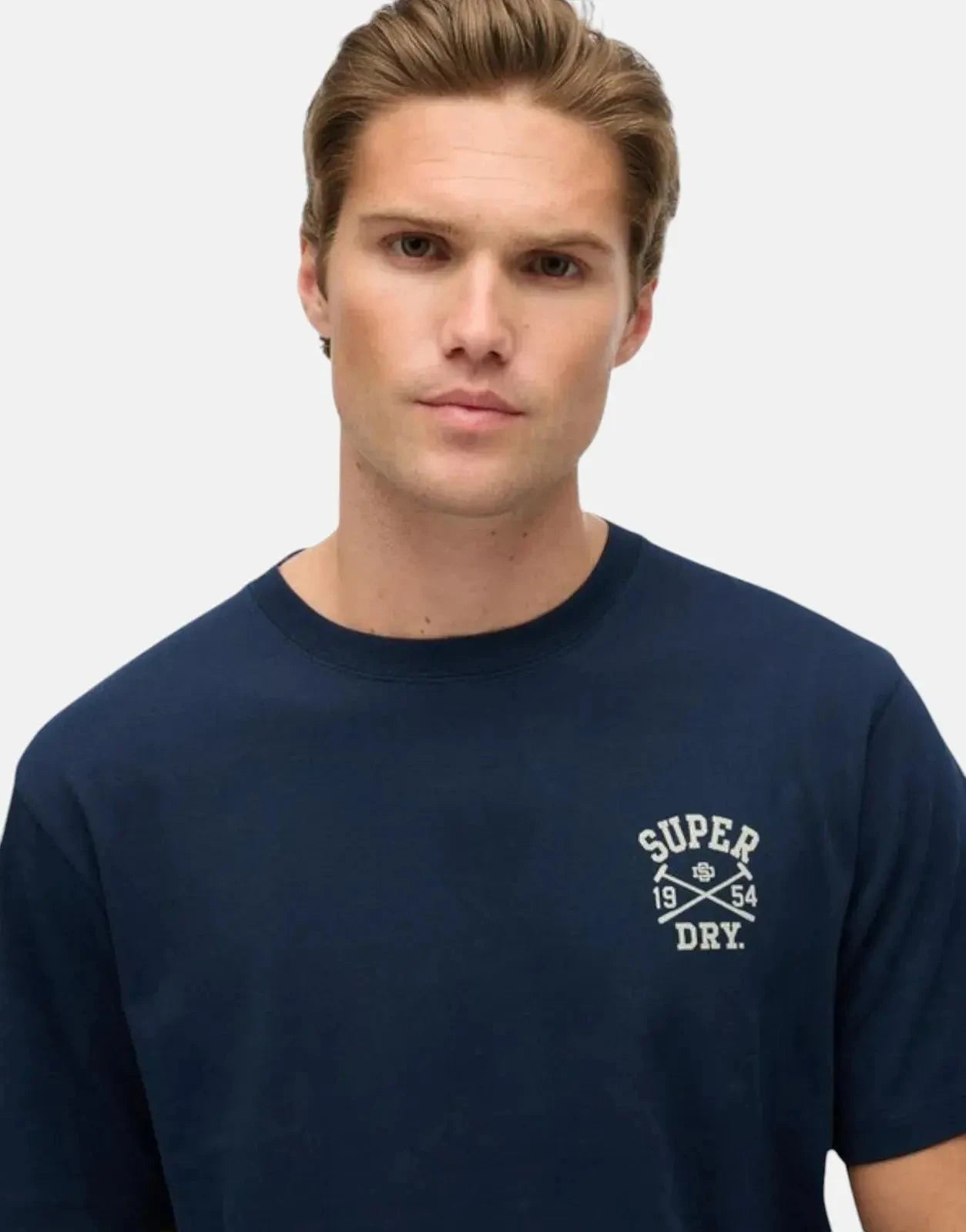 Superdry Athletic Club Nautical Navy T-Shirt - Subwear