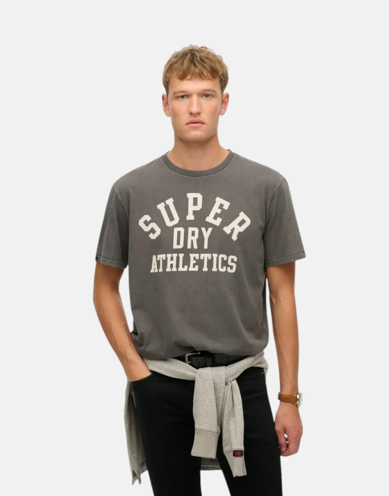 Superdry Athletic Ess T-Shirt Grey Superdry