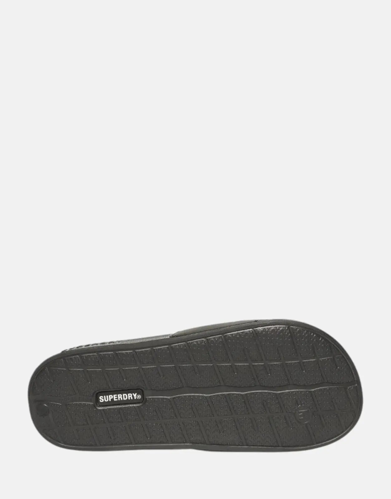 Superdry City Luxe Ebony Pool Slides - Subwear