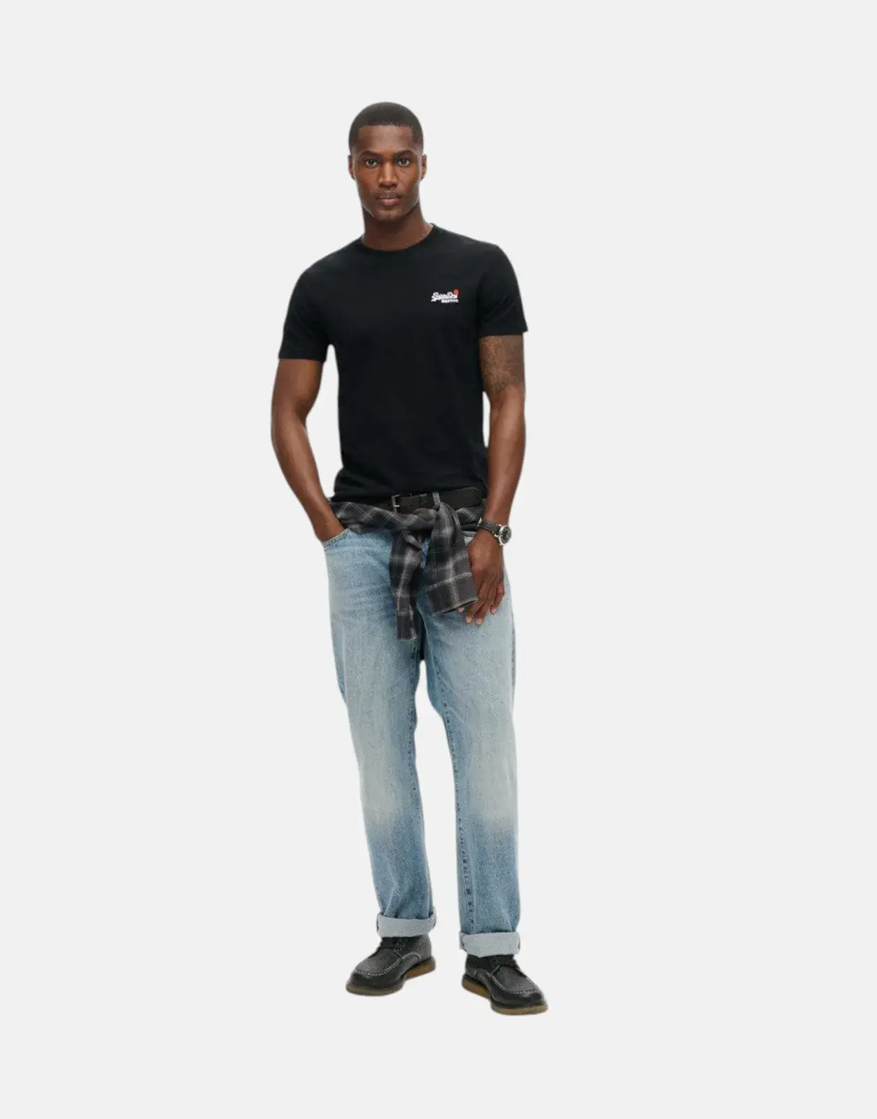 Superdry Essential Contrast Emb T-Shirt - Subwear