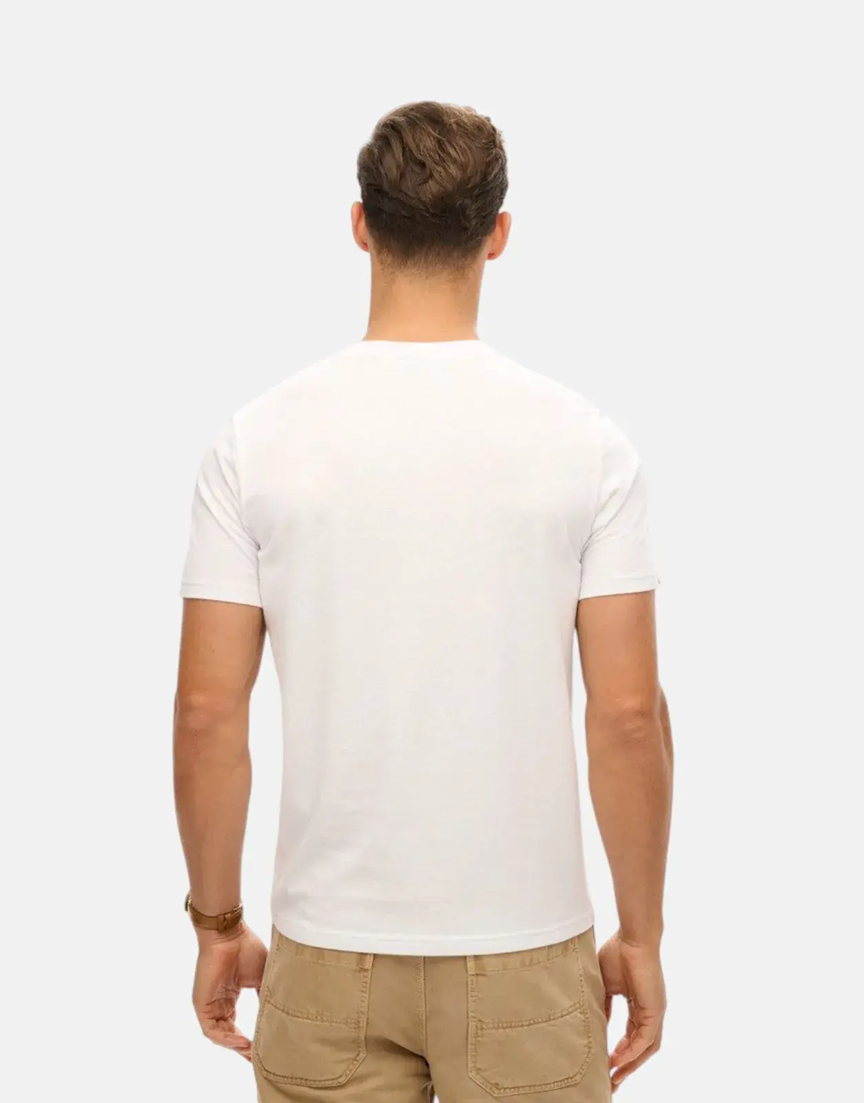 Superdry Heritage Relaxed T-Shirt White - Subwear
