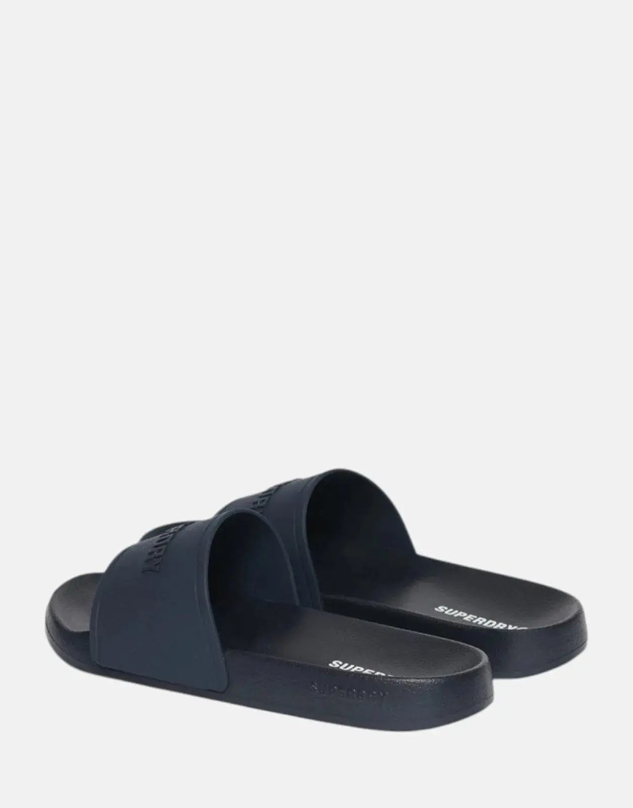 Superdry Logo Eclipse Navy Pool Slide - Subwear