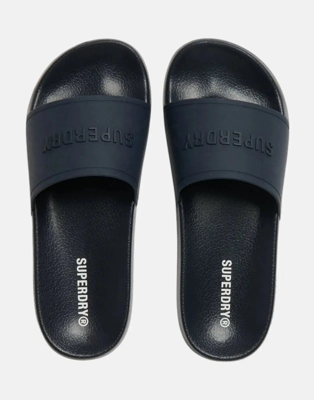 Superdry Logo Eclipse Navy Pool Slide - Subwear