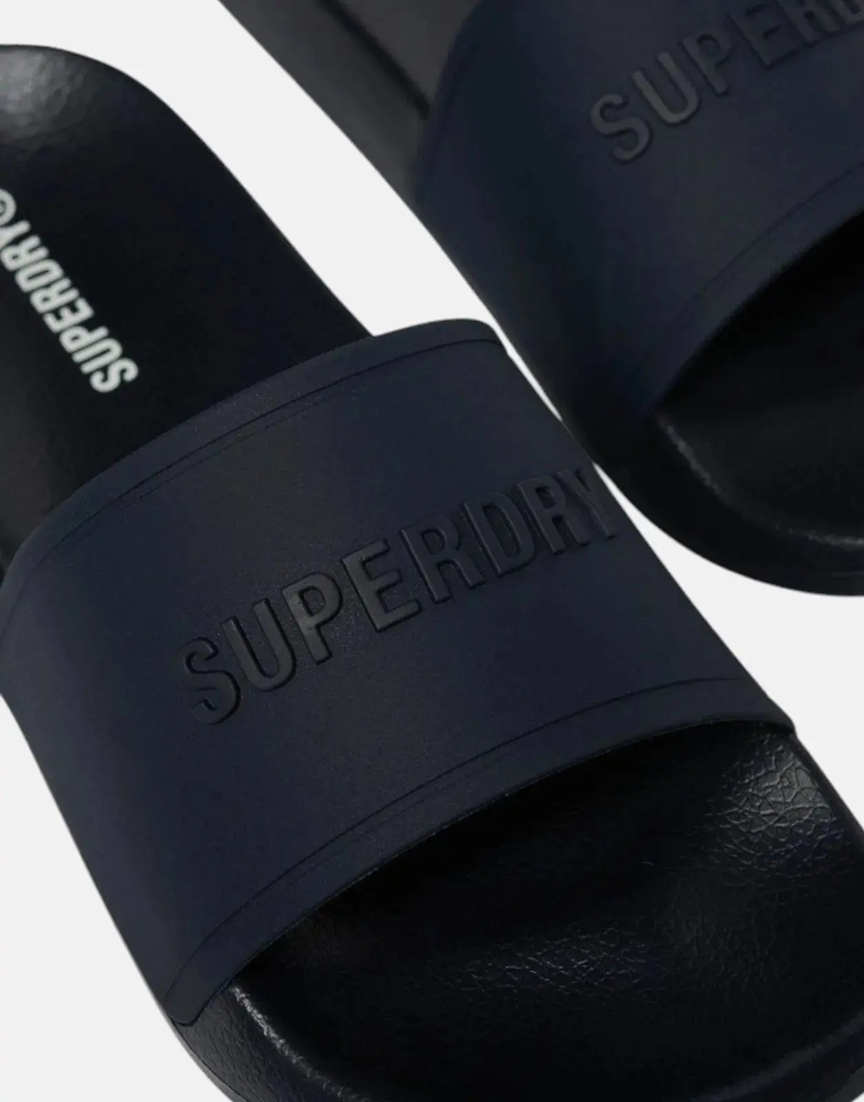 Superdry Logo Eclipse Navy Pool Slide - Subwear