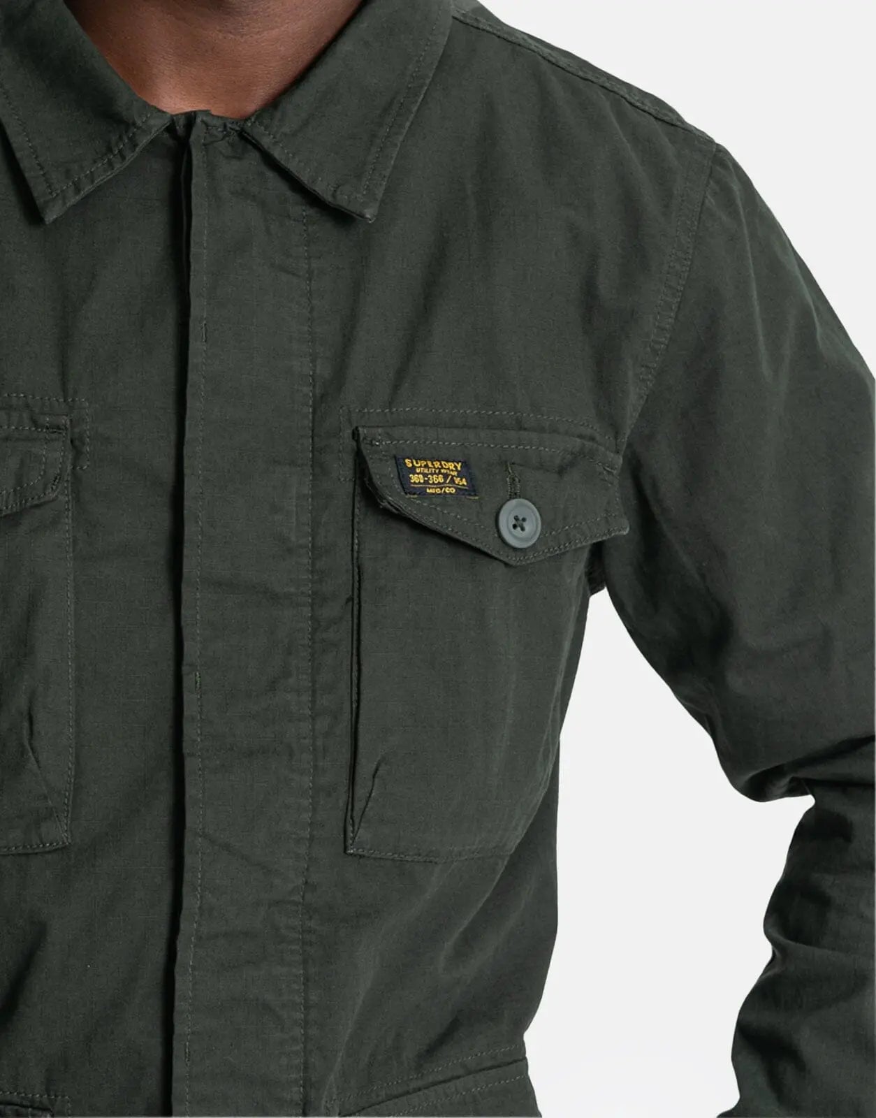Superdry Military LW Field Jacket SG Olive Green - Subwear