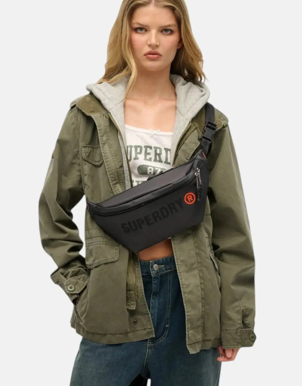 Superdry Tarp Core Bum Bag Black - Subwear
