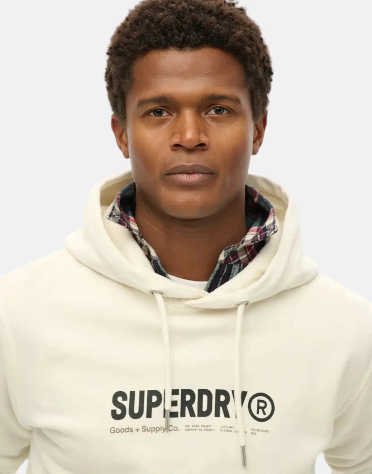 Superdry Utility Sport Chalk White Hoody - Subwear