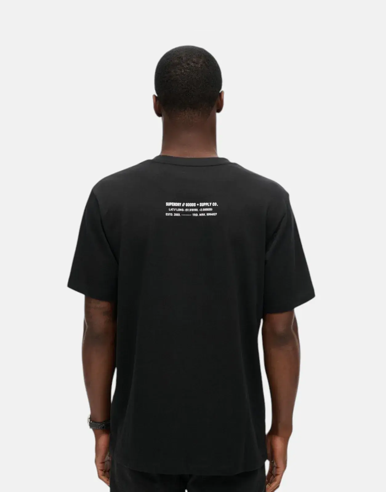 Superdry Utility Sport Logo Loose Basic Black T-Shirt - Subwear