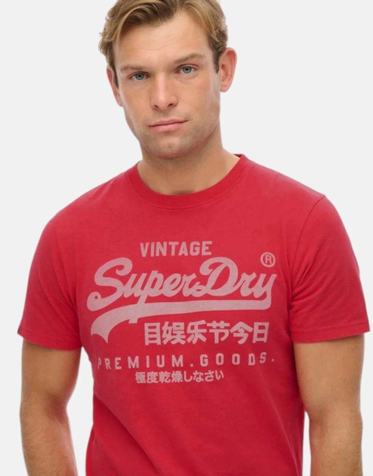 Superdry VL Classic Indiana Red T-Shirt - Subwear