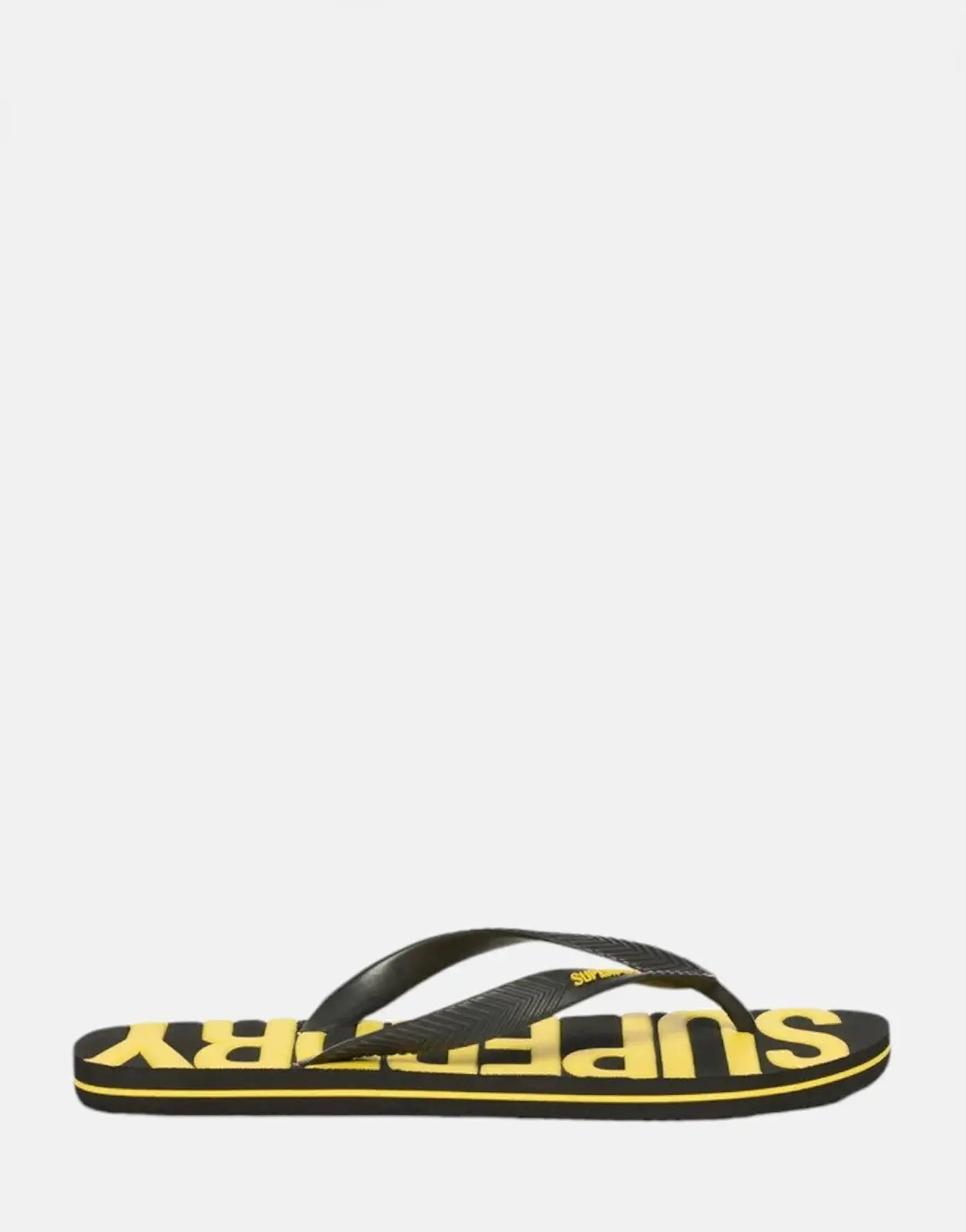 Superdry Vintage Vegan Black Flip Flops - Subwear