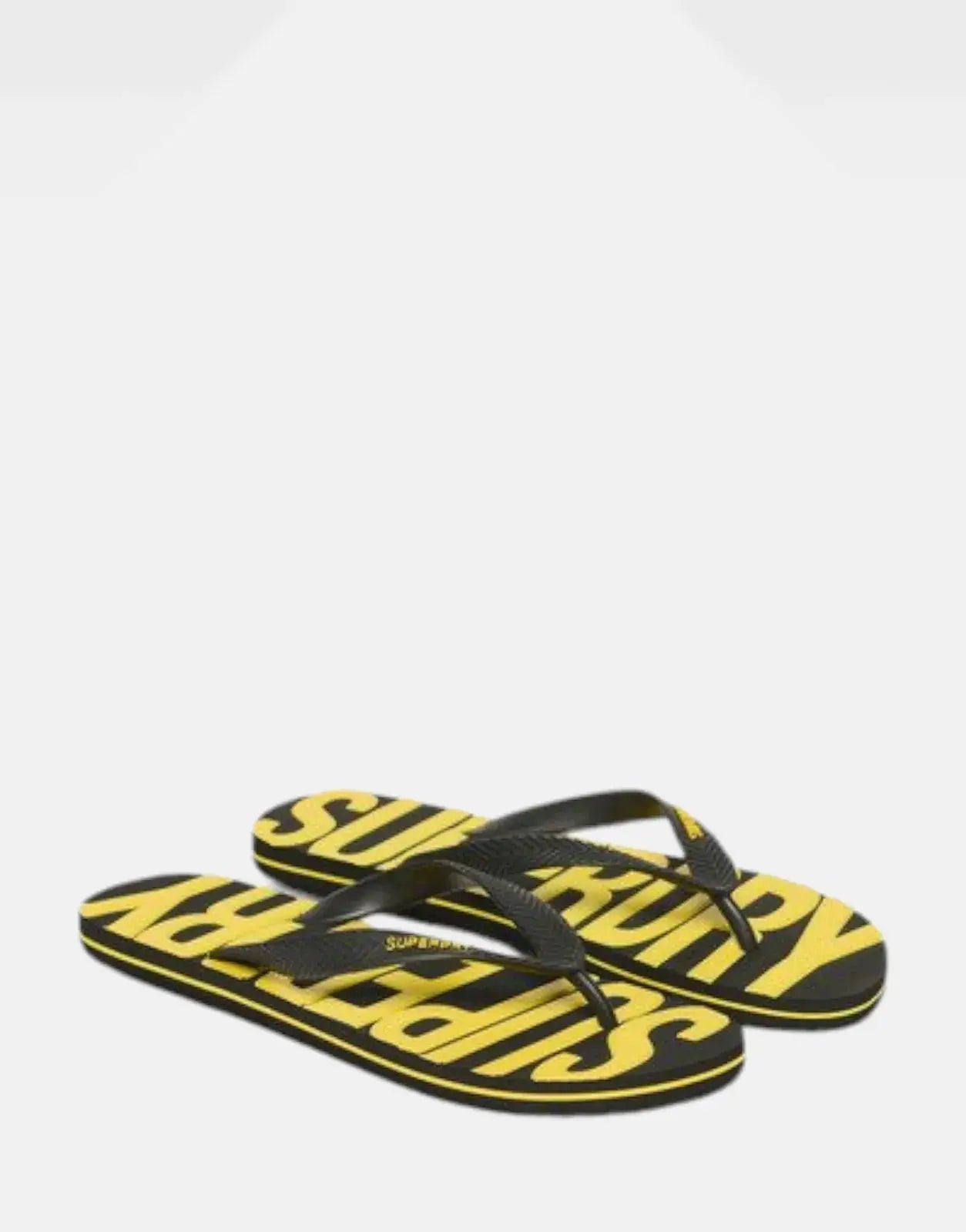 Superdry Vintage Vegan Black Flip Flops - Subwear