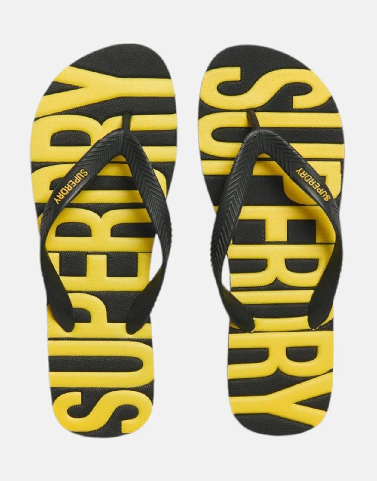 Superdry Vintage Vegan Black Flip Flops - Subwear