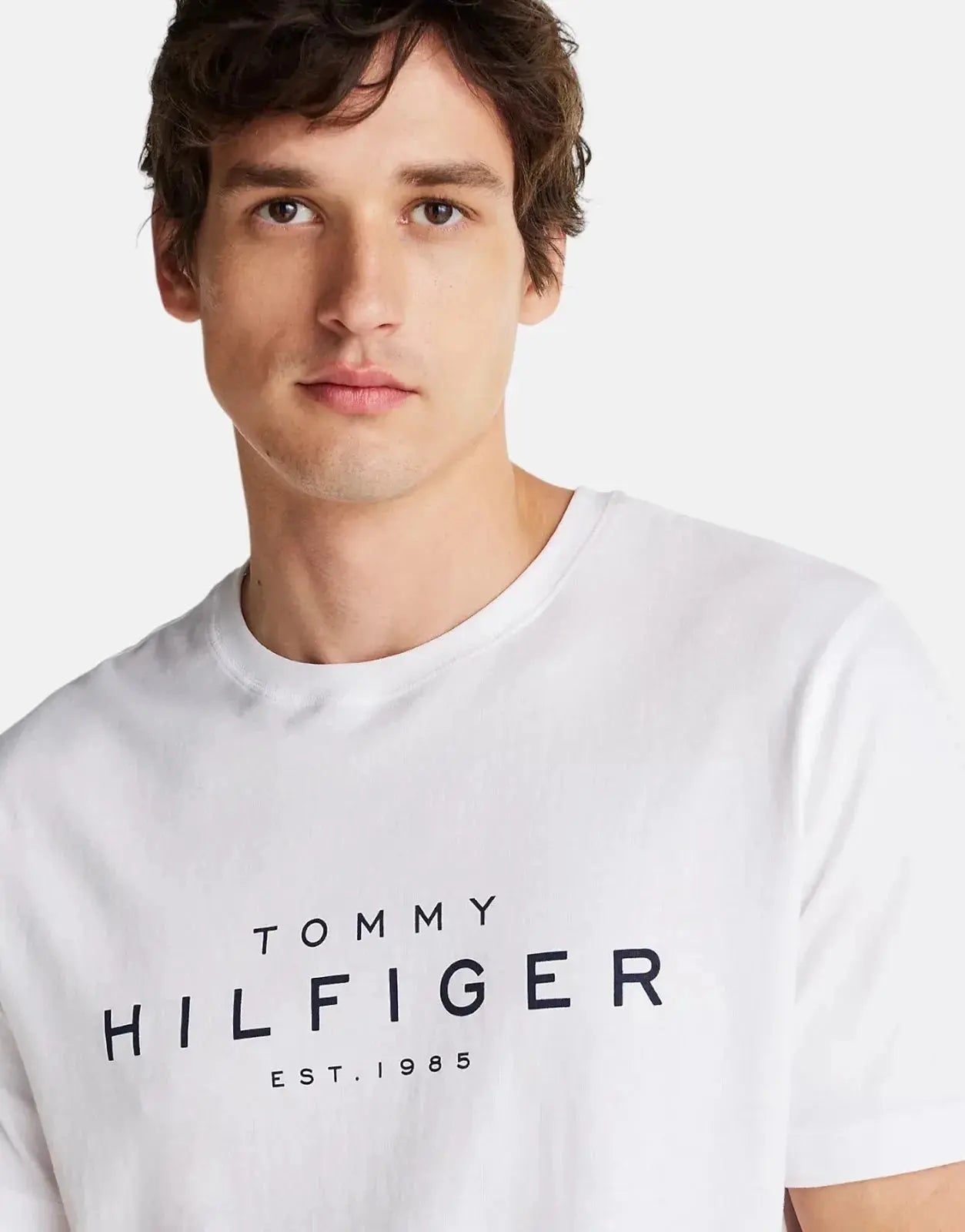 Tommy Hilfiger Big RWB White T Shirt - Subwear