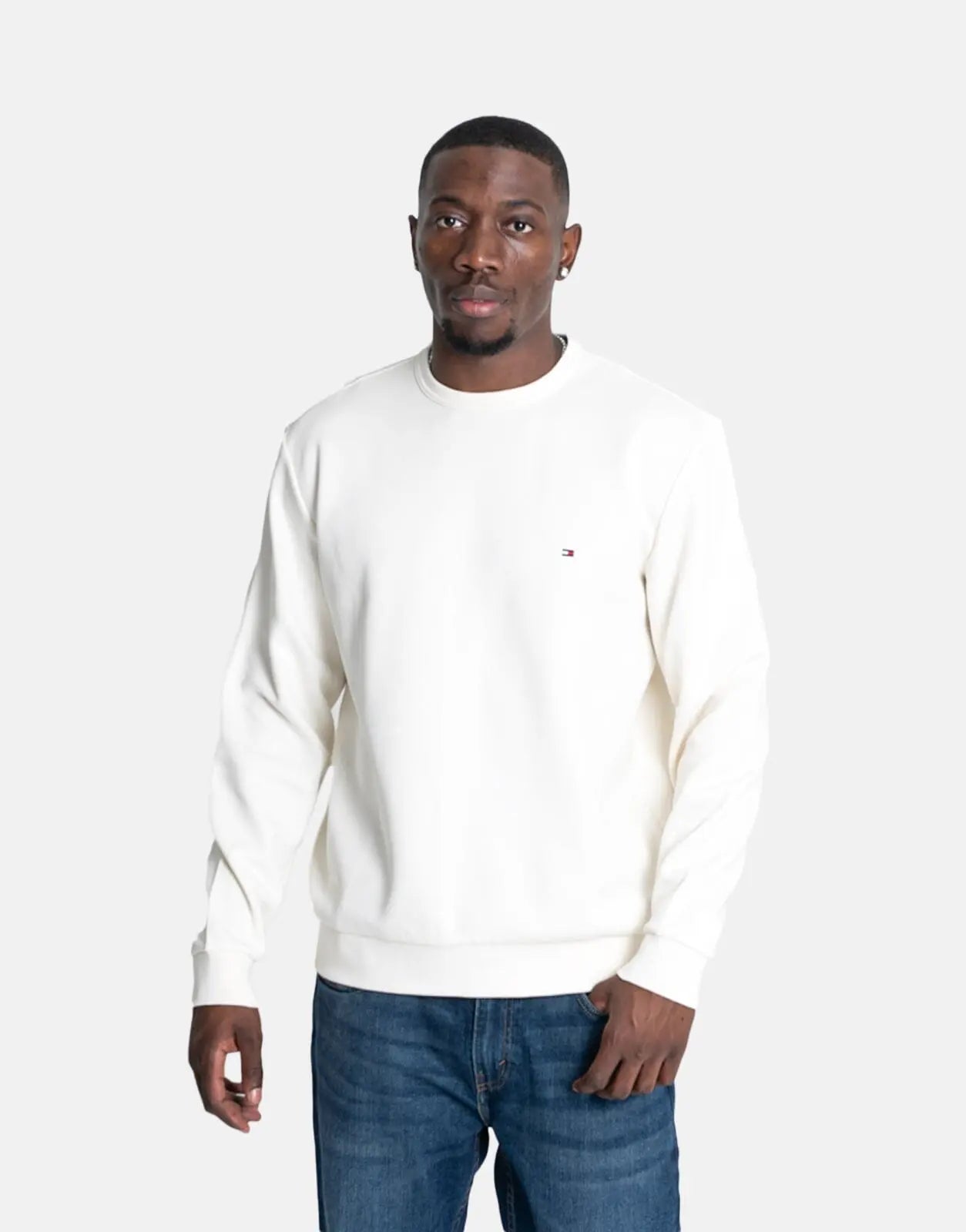 Tommy Hilfiger Essential Intechno Ivory Crew Neck - Subwear