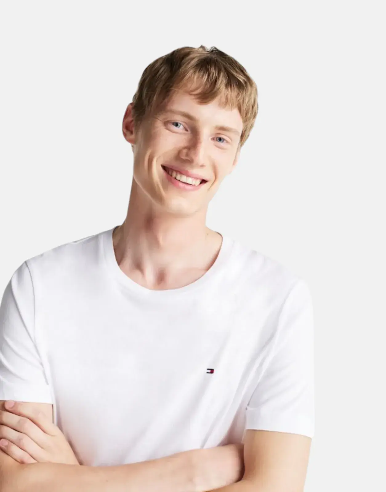 Tommy Hilfiger Essential Regular Fit Solid White T-Shirt - Subwear