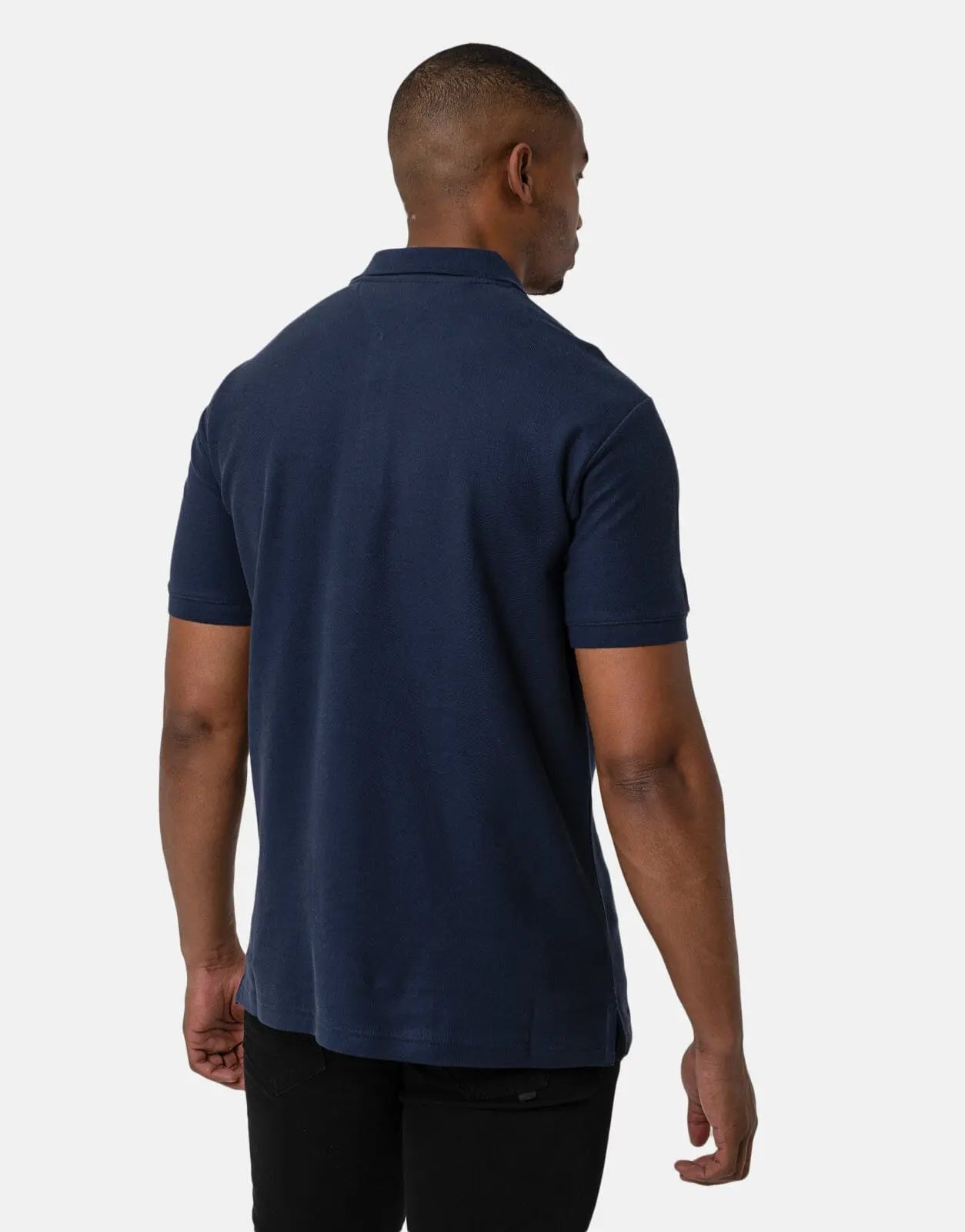 Tommy Hilfiger Jeans Rlxd Varsity Navy Polo - Subwear