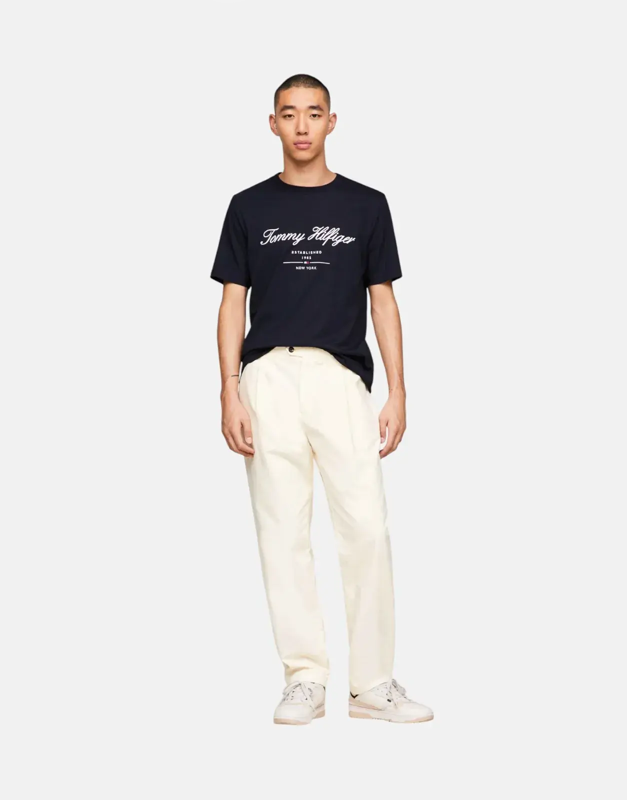 Tommy Hilfiger MSW Navy Logo T Shirt - Subwear