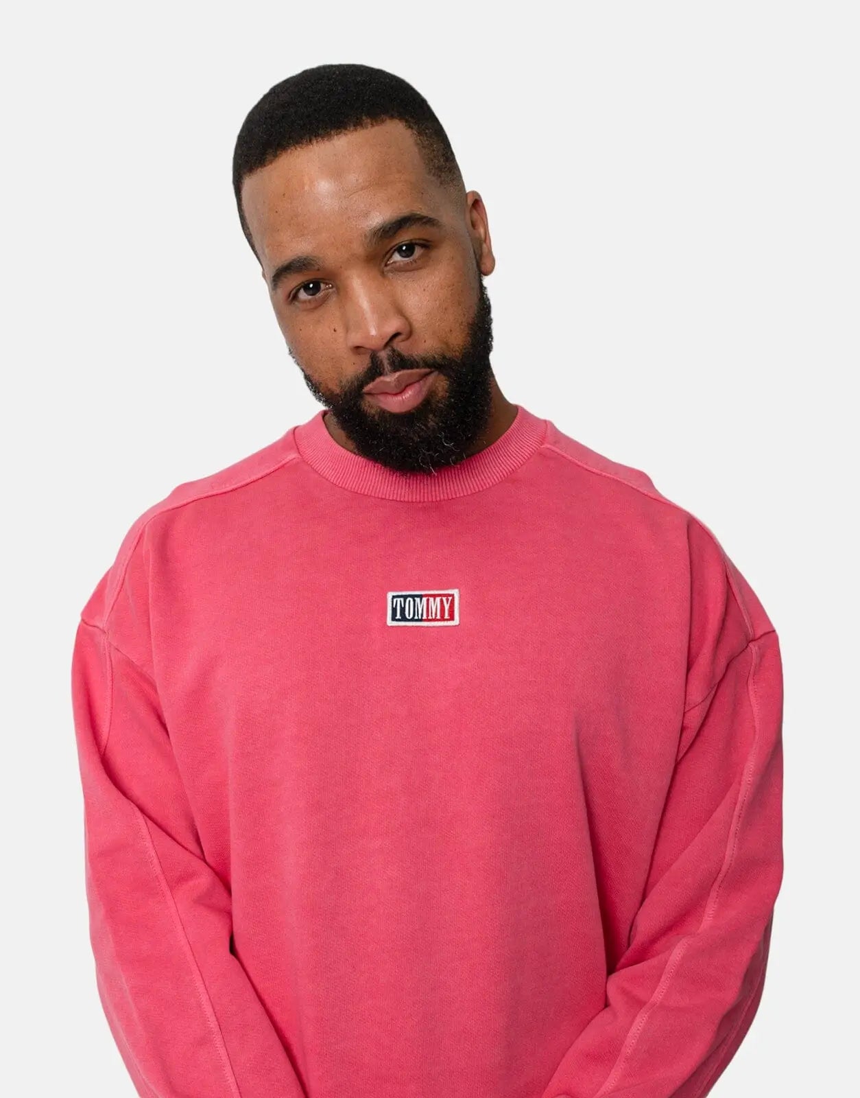 Tommy Hilfiger TJM Skater Timeless Crimson Sweatshirt - Subwear