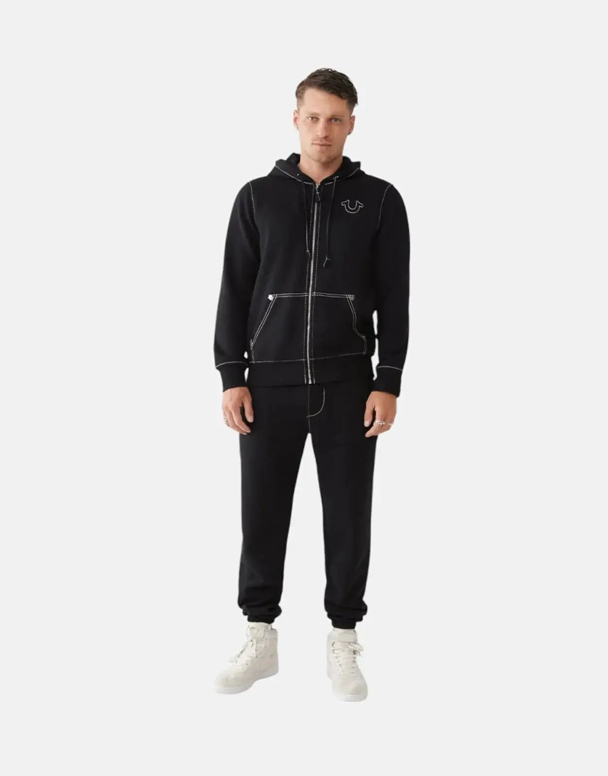True Religion Big T Hood Jacket - Subwear