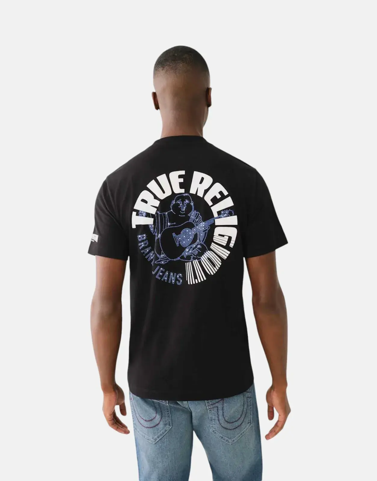 True Religion Fast Buddha T-Shirt Black - Subwear