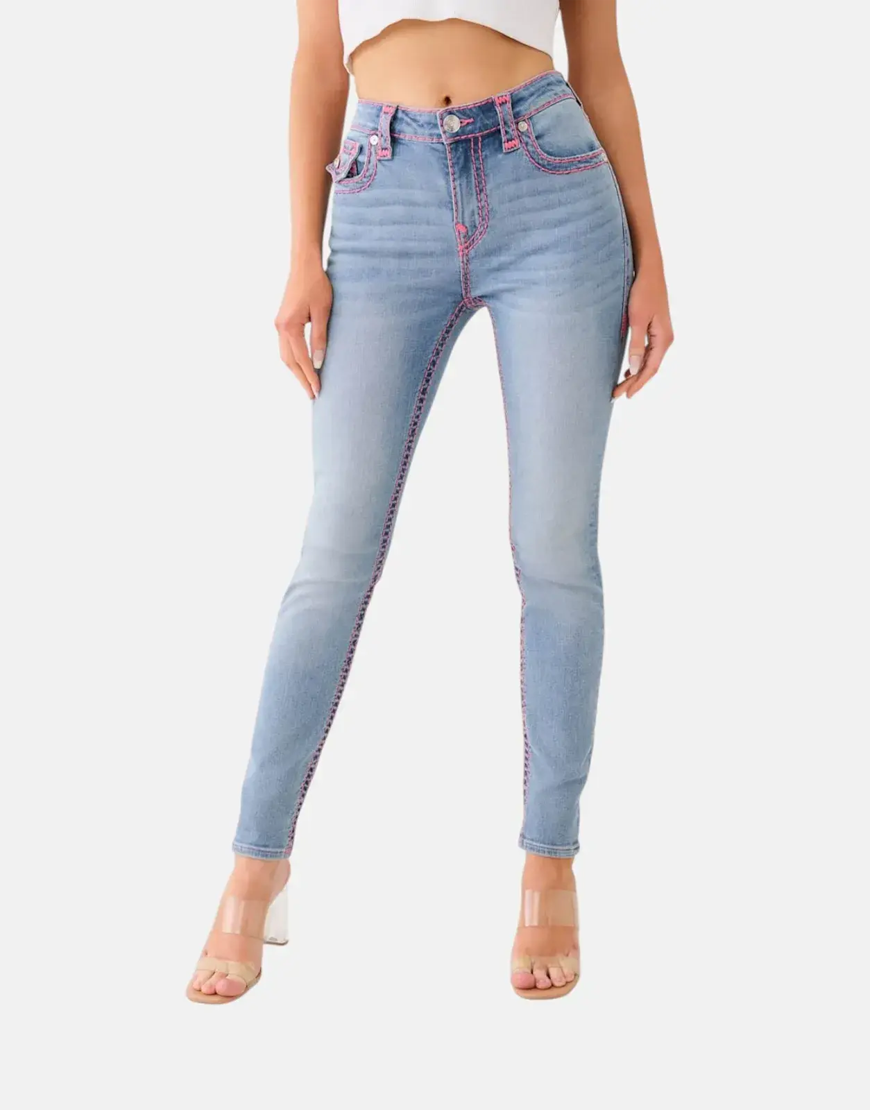 True Religion Jennie Mr Skinny San Clemente Jeans - Subwear