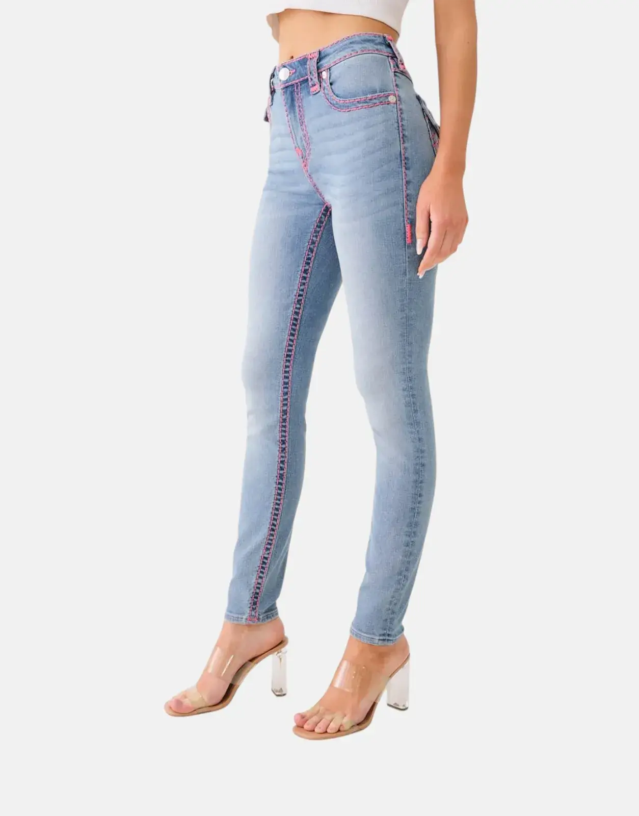 True Religion Jennie Mr Skinny San Clemente Jeans - Subwear