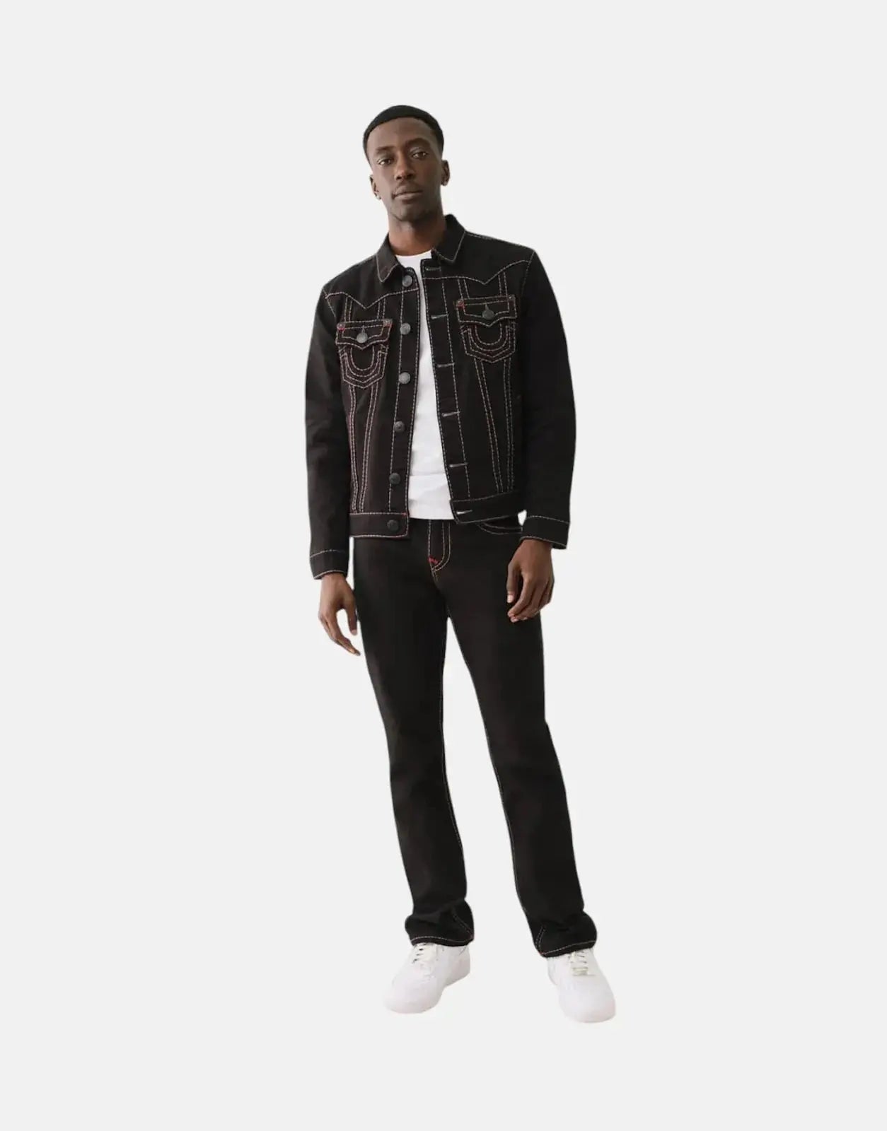 True Religion Jimmy Pikstitch Black Jacket - Subwear