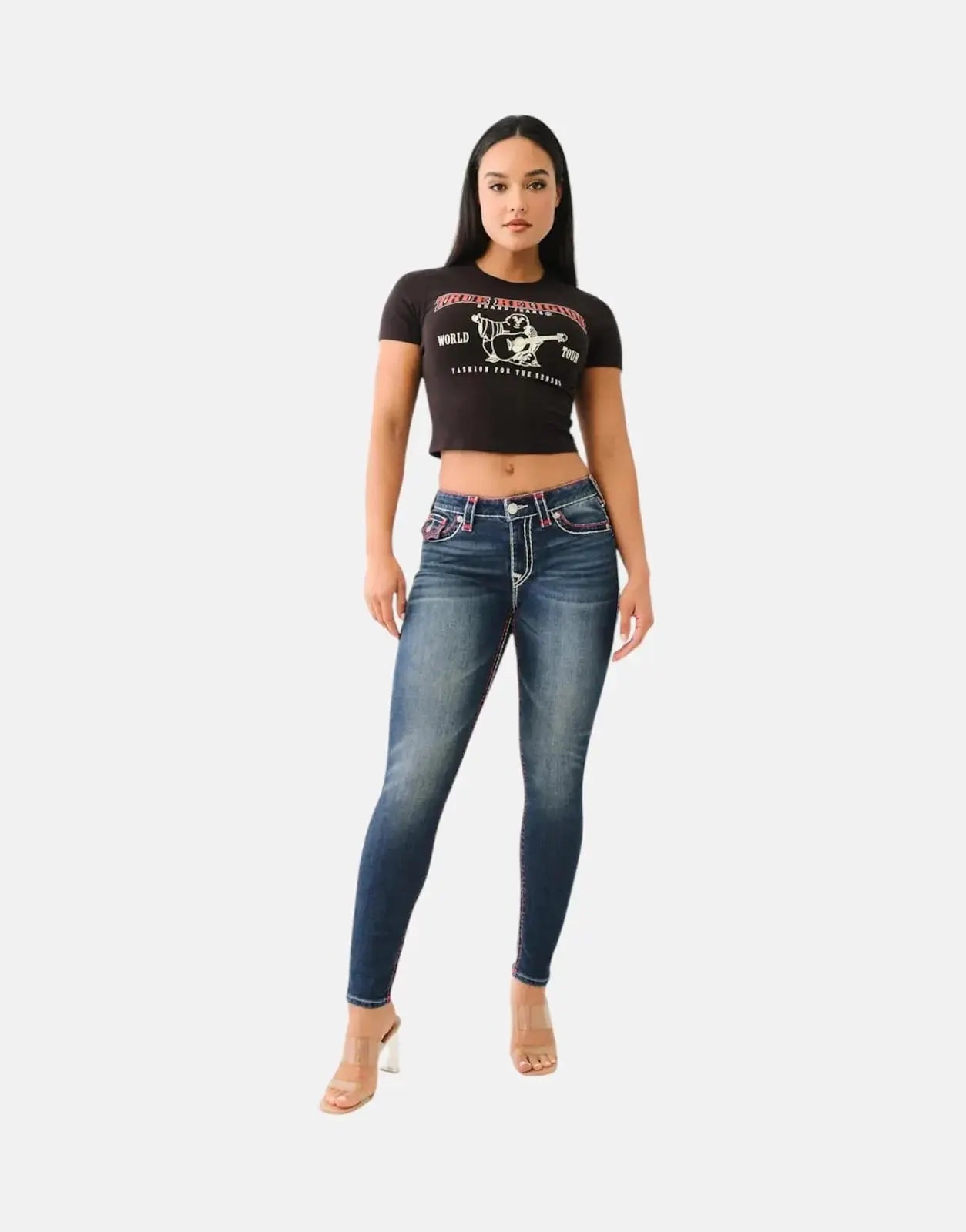 True Religion SRS Baby Black T-Shirt - Subwear