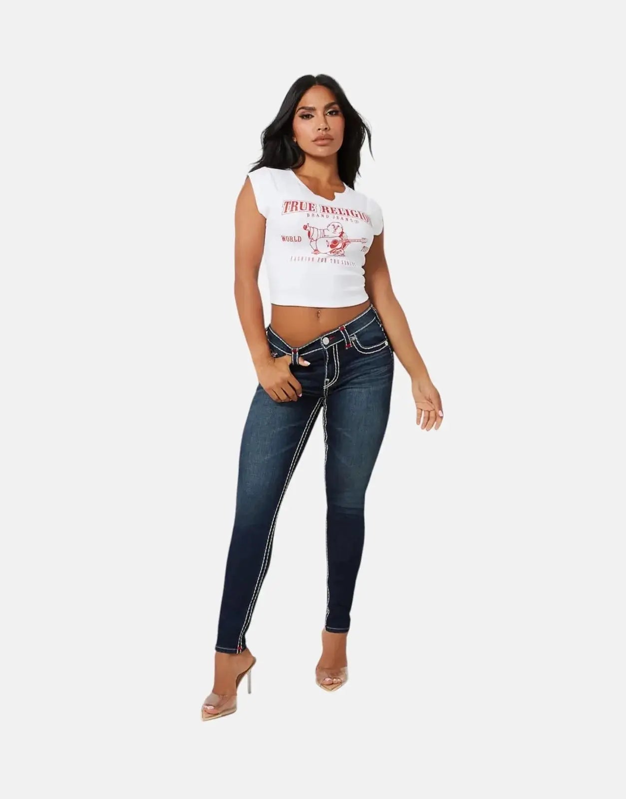 True Religion SRS Baby T-Shirt White - Subwear