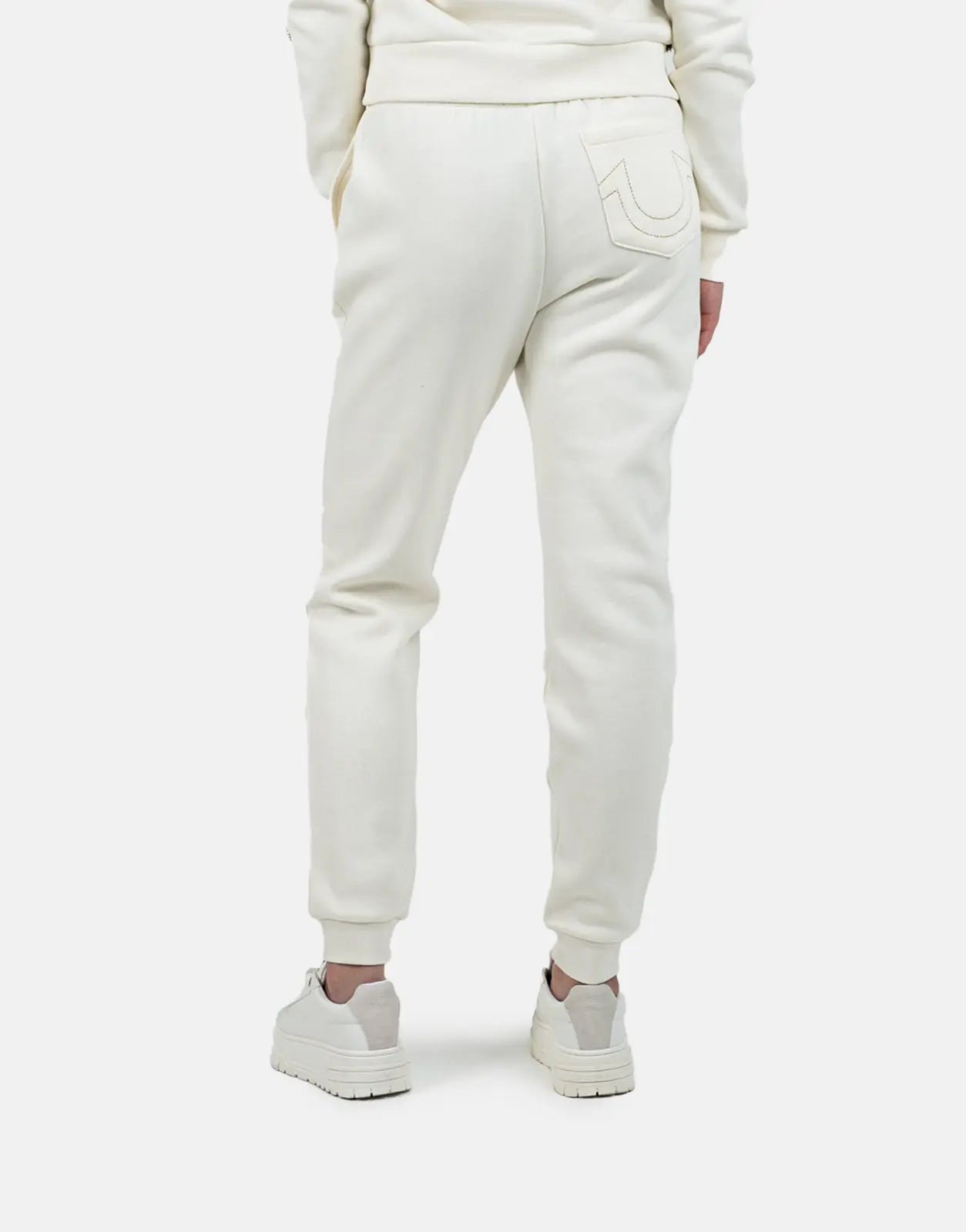 True Religion Script TR Off White Sweatpants - Subwear