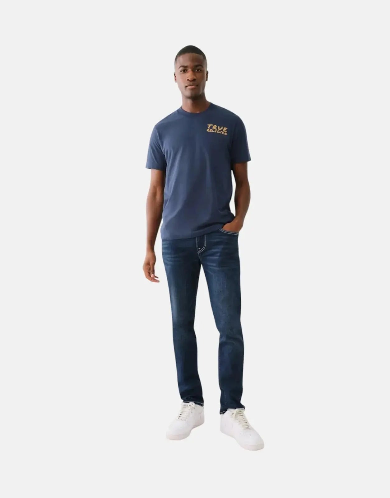 True Religion Tiger Dress Blue T-Shirt - Subwear
