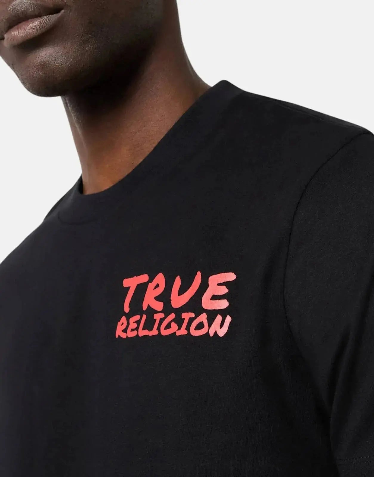 True Religion Tiger Jet T-Shirt Black - Subwear