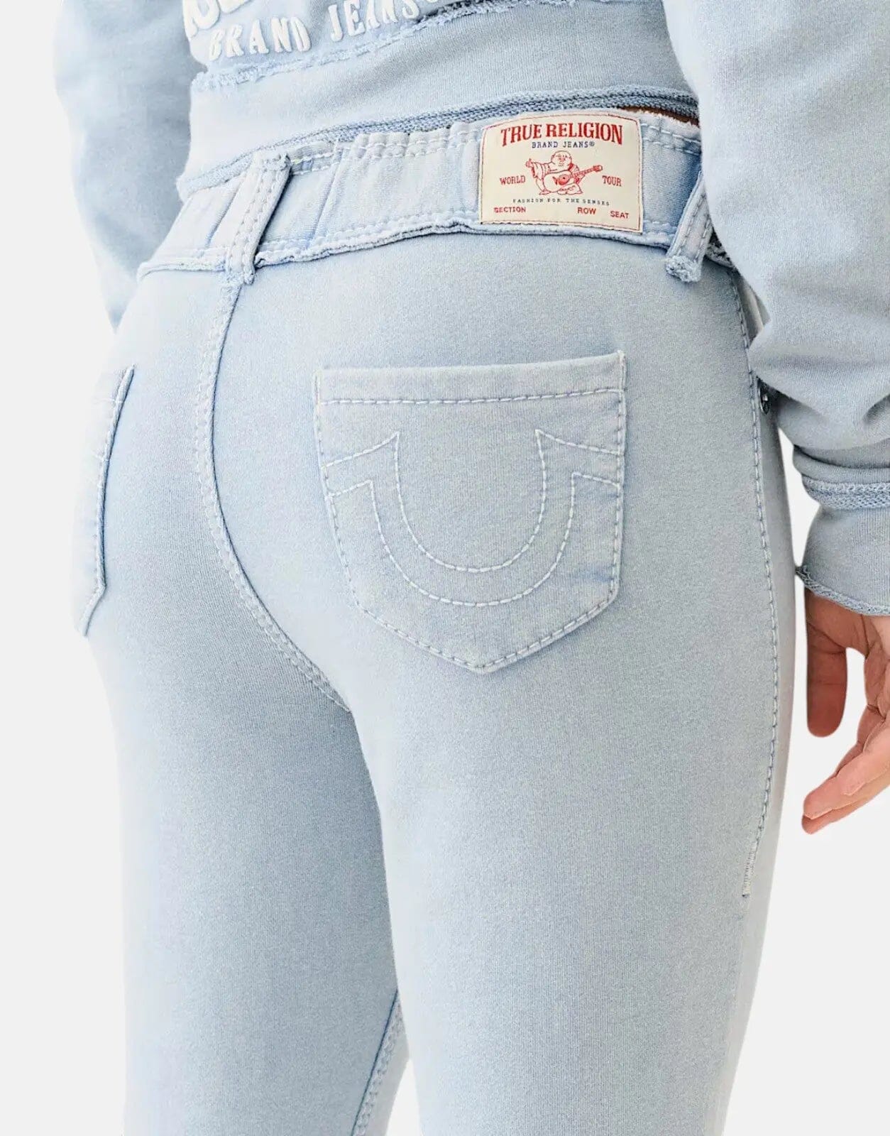 True Religion WSH Raw Edge Big Sweatpants - Subwear