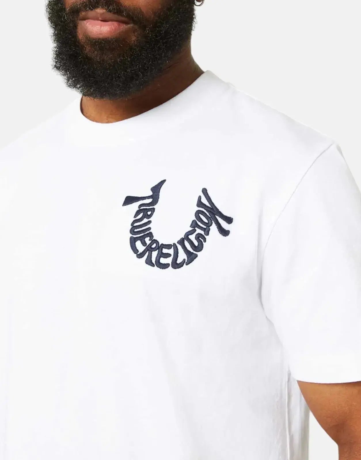 True Religion Warped White T-Shirt - Subwear