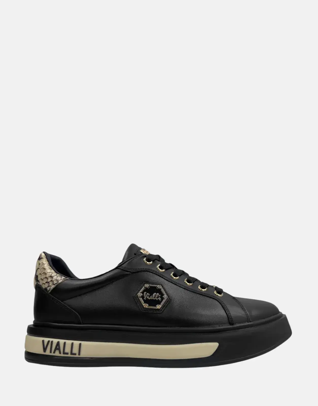 Vialli Cremona Black Sneakers - Subwear