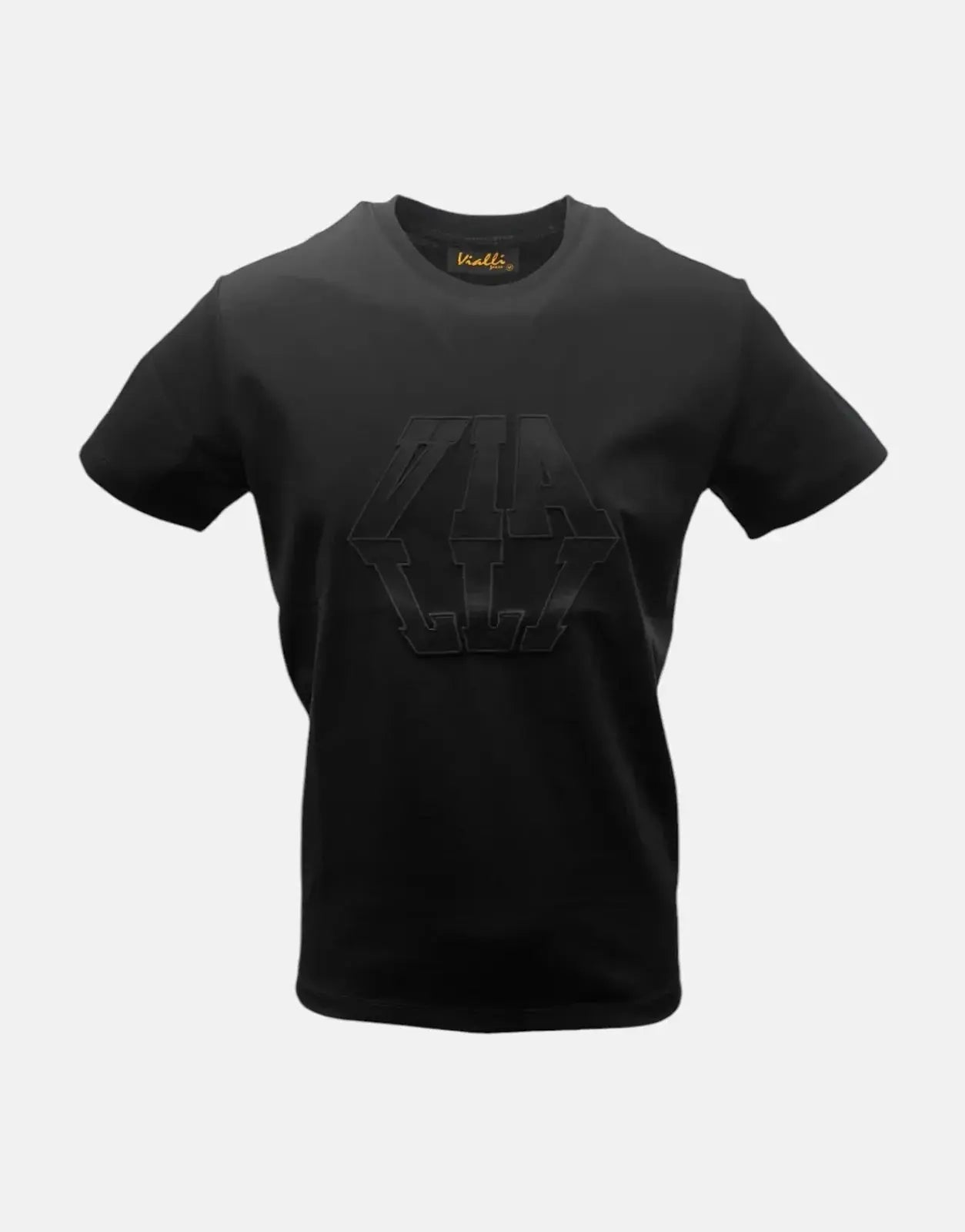 Vialli Jerry Black T-Shirt - Subwear