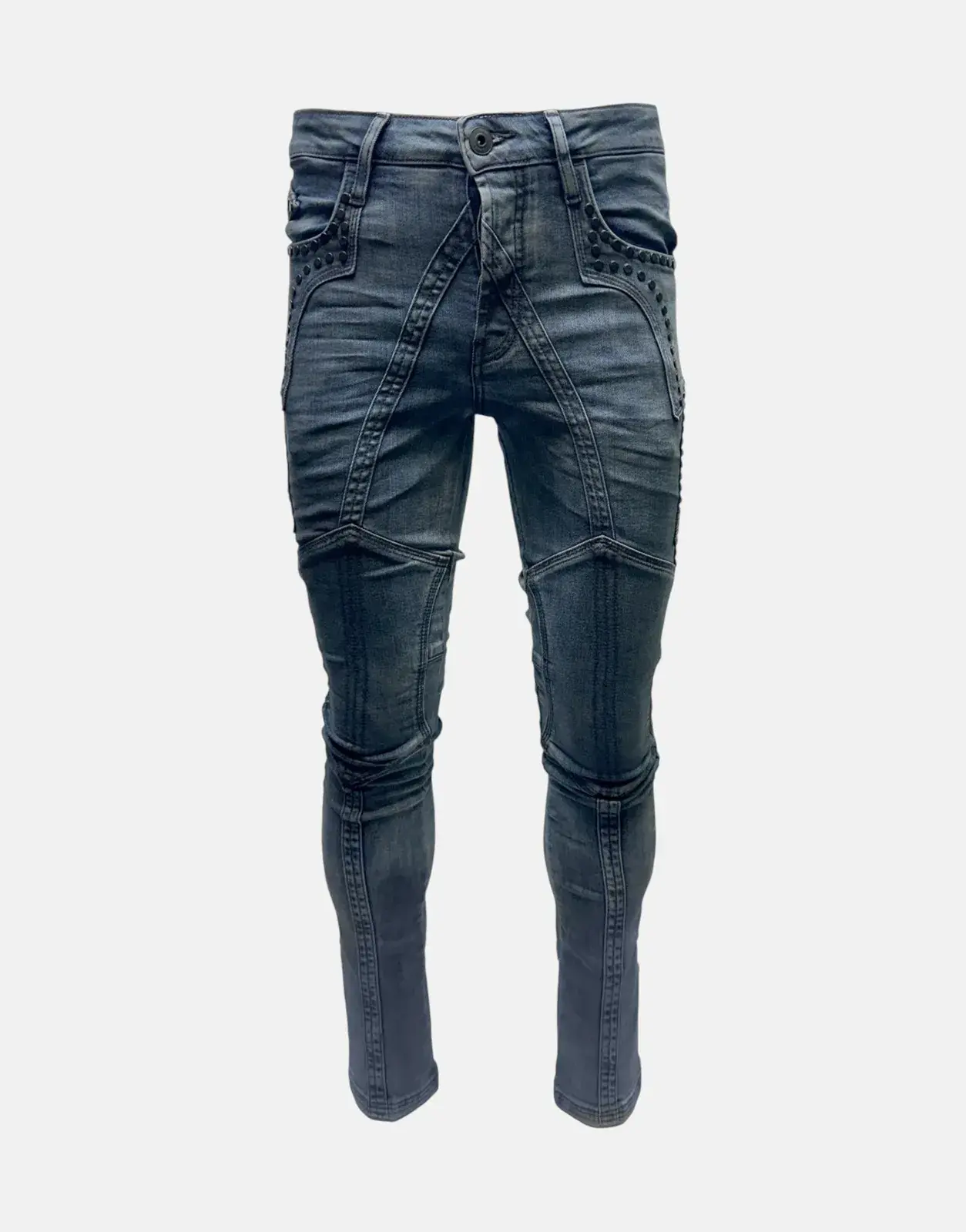 Vialli Josephine Navy Skinny Jeans - Subwear