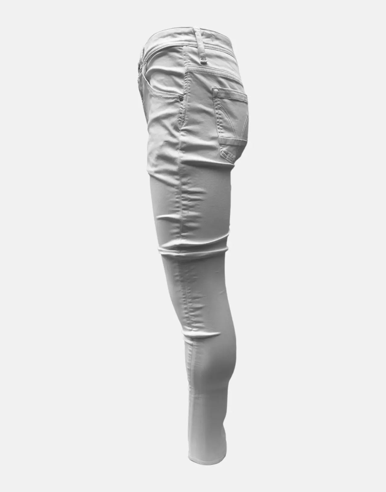 Vialli Juckichine Ultra-Fit White Jeans - Subwear