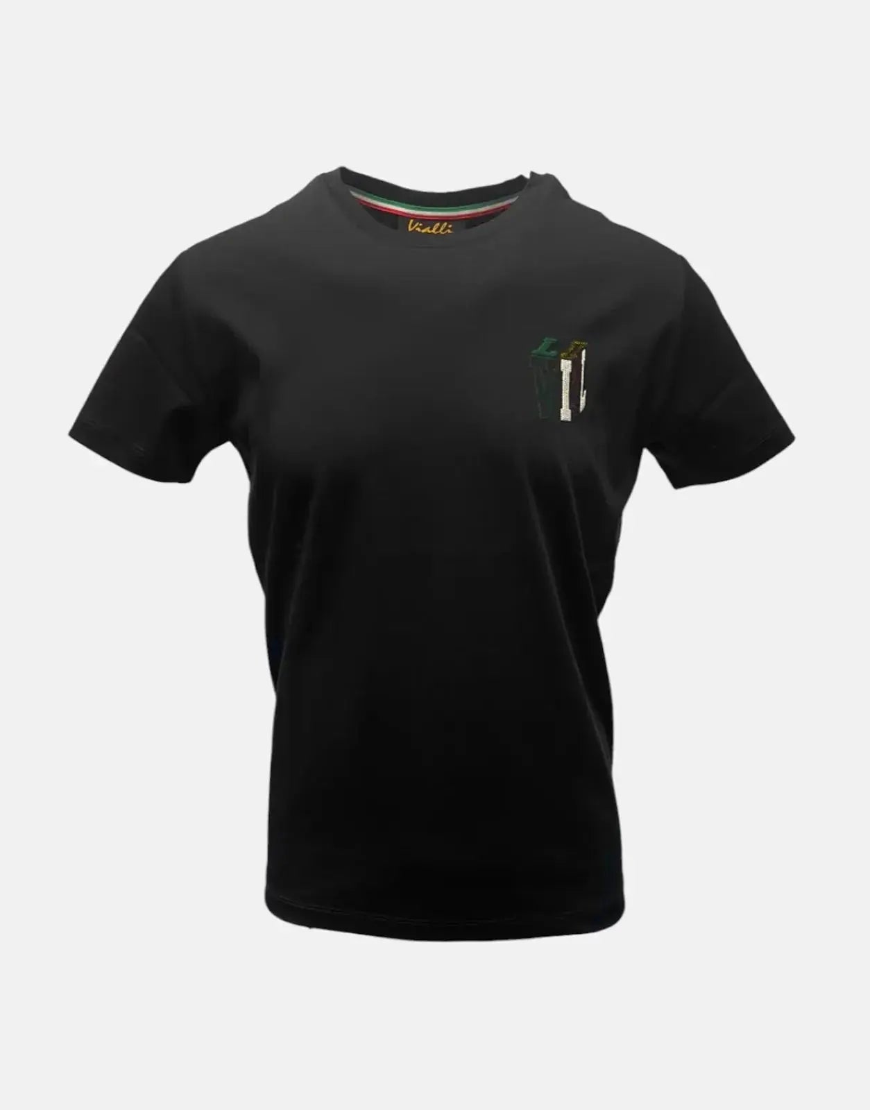 Vialli Junior Black T-Shirt - Subwear