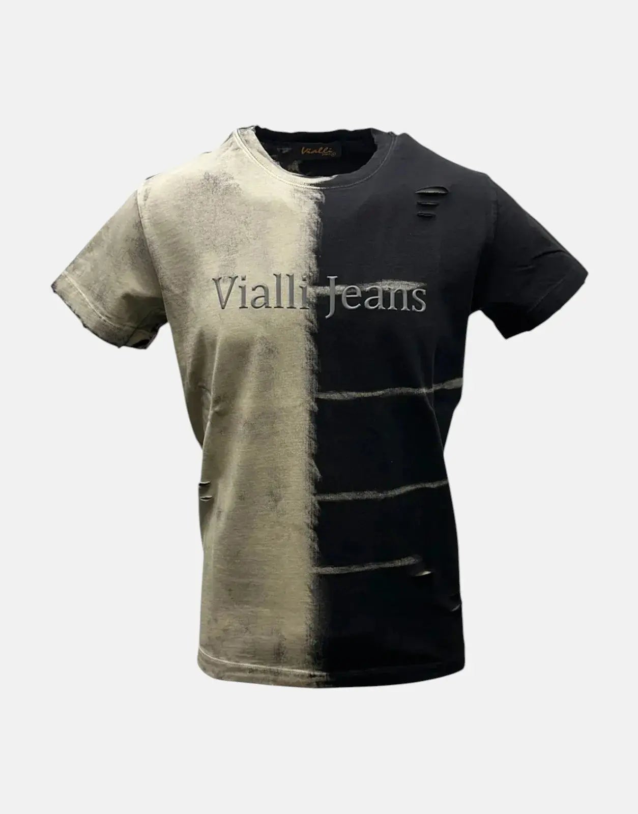 Vialli Karera Black/Grey T-Shirt - Subwear