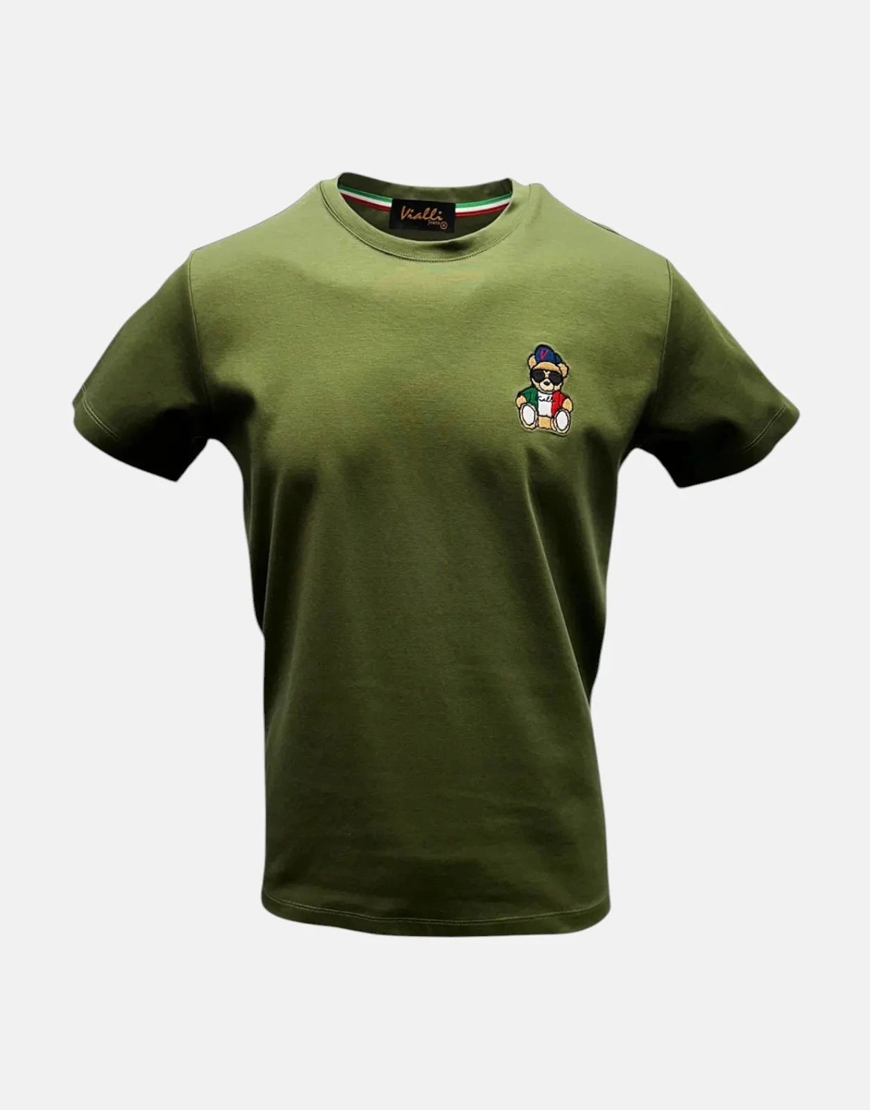 Vialli Kargo Olive T-Shirt - Subwear